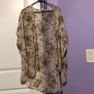 Flower printed Cardigan